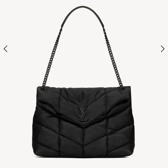 YSL PUFFER MEDIUM IN NAPPA LEATHER black - Picture 3 of 9
